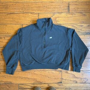 New Balance Women’s Remastered French Terry 1/4 zip Sweatshirt